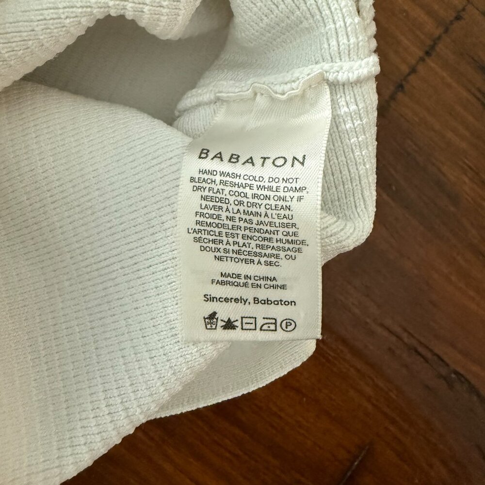 Aritzia Babaton Sculpt Knit Criss Cross Cropped Tank Top‎ - Picture 4 of 5